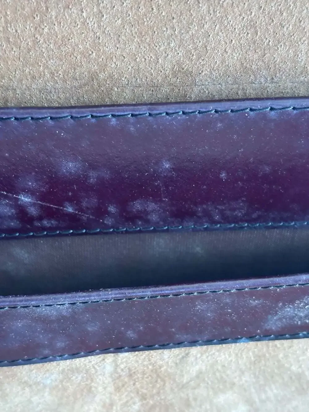 Vintage Top Grain Leather briefcase made In Romania.